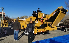 2019年，長春市伊通河設(shè)施維護(hù)處采購一臺Rayco大型粉碎機(jī)1754.